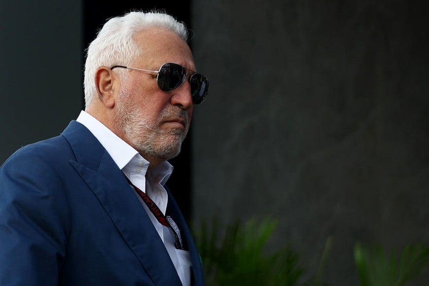 Formula One F1 - Saudi Arabian Grand Prix - Jeddah Corniche Circuit, Jeddah, Saudi Arabia - March 9, 2024
Executive chairman of Aston Martin Lawrence Stroll arrives before the race REUTERS/Rula Rouhana