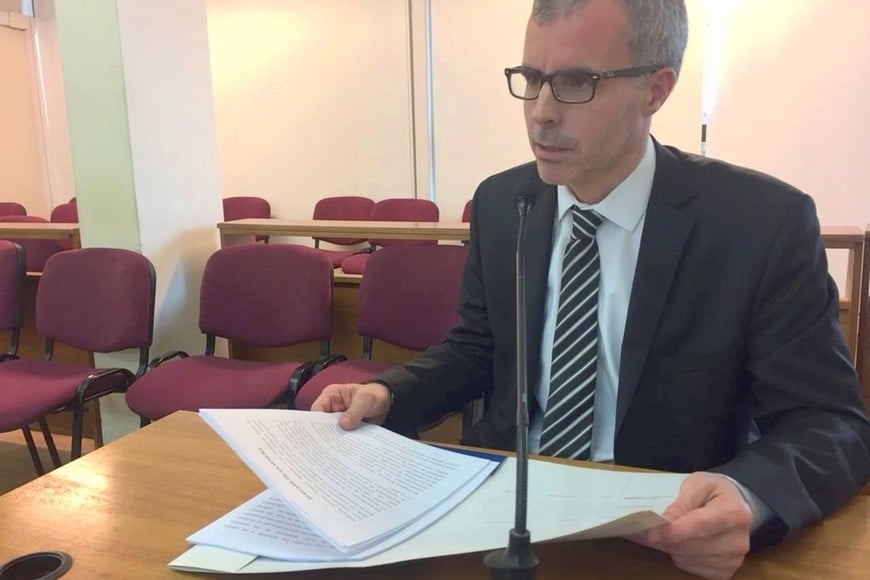 Martín Castellano, fiscal del caso. Foto: Archivo