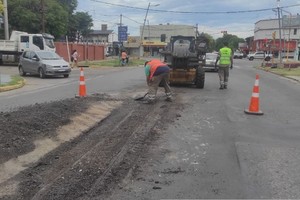 La restricción de carriles podría generar demoras.