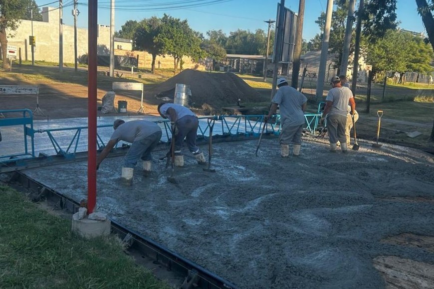 Martínez señaló que el plan de trabajo continuará por calle Entre Ríos