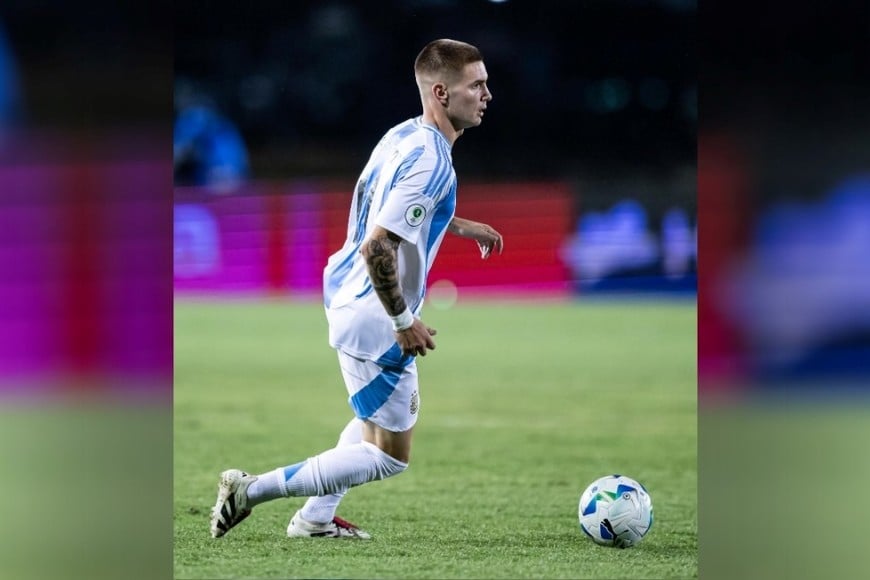 Argentina igualó 1-1 con Colombia en el Sudamericano Sub 20. Créditos: @Argentina