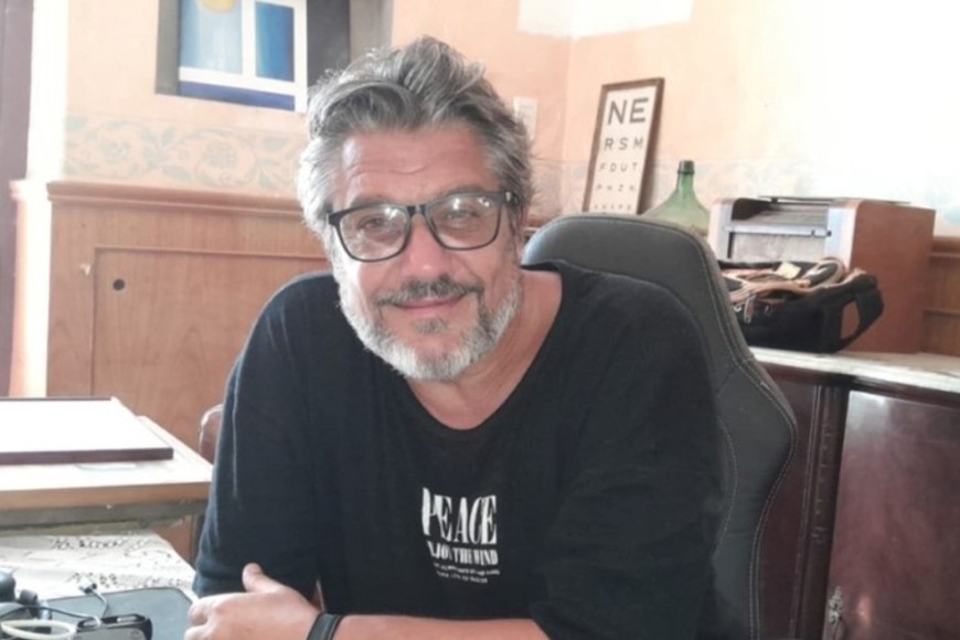 Luego de vivir treinta años en Buenos Aires, hace unos meses Maxi Ghione se radicó en Lehmann. Gentileza