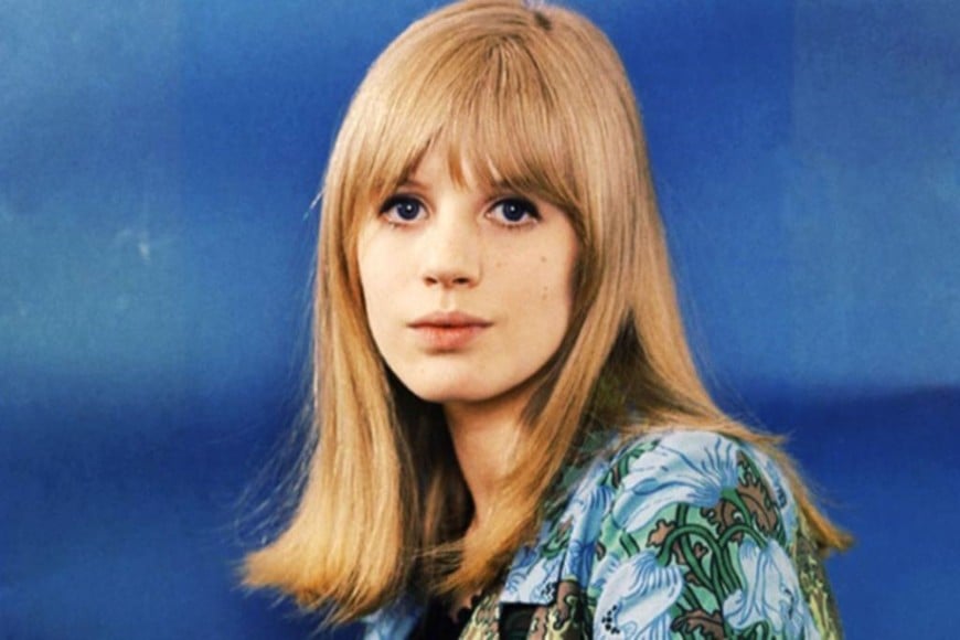 Marianne Faithfull, cantante y actriz británica
