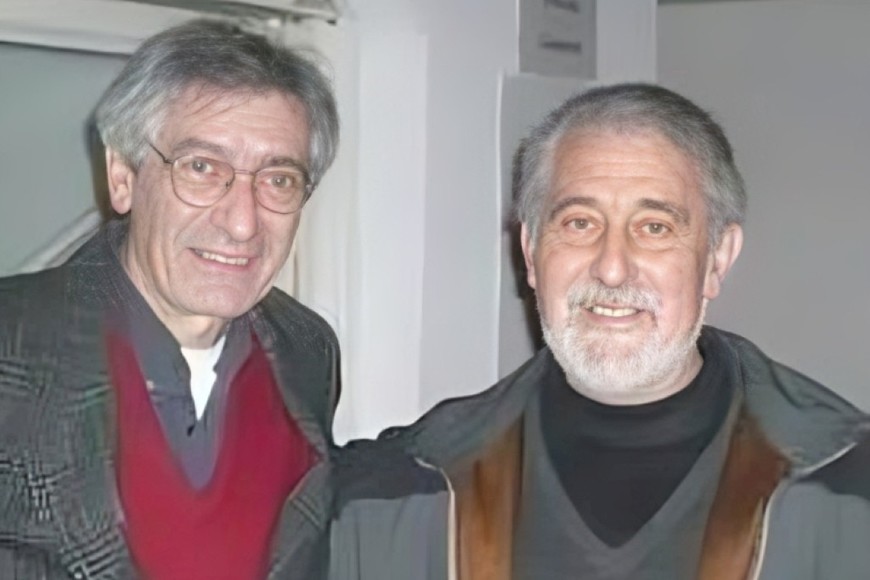 Rubén del Solar junto a Juan Falú