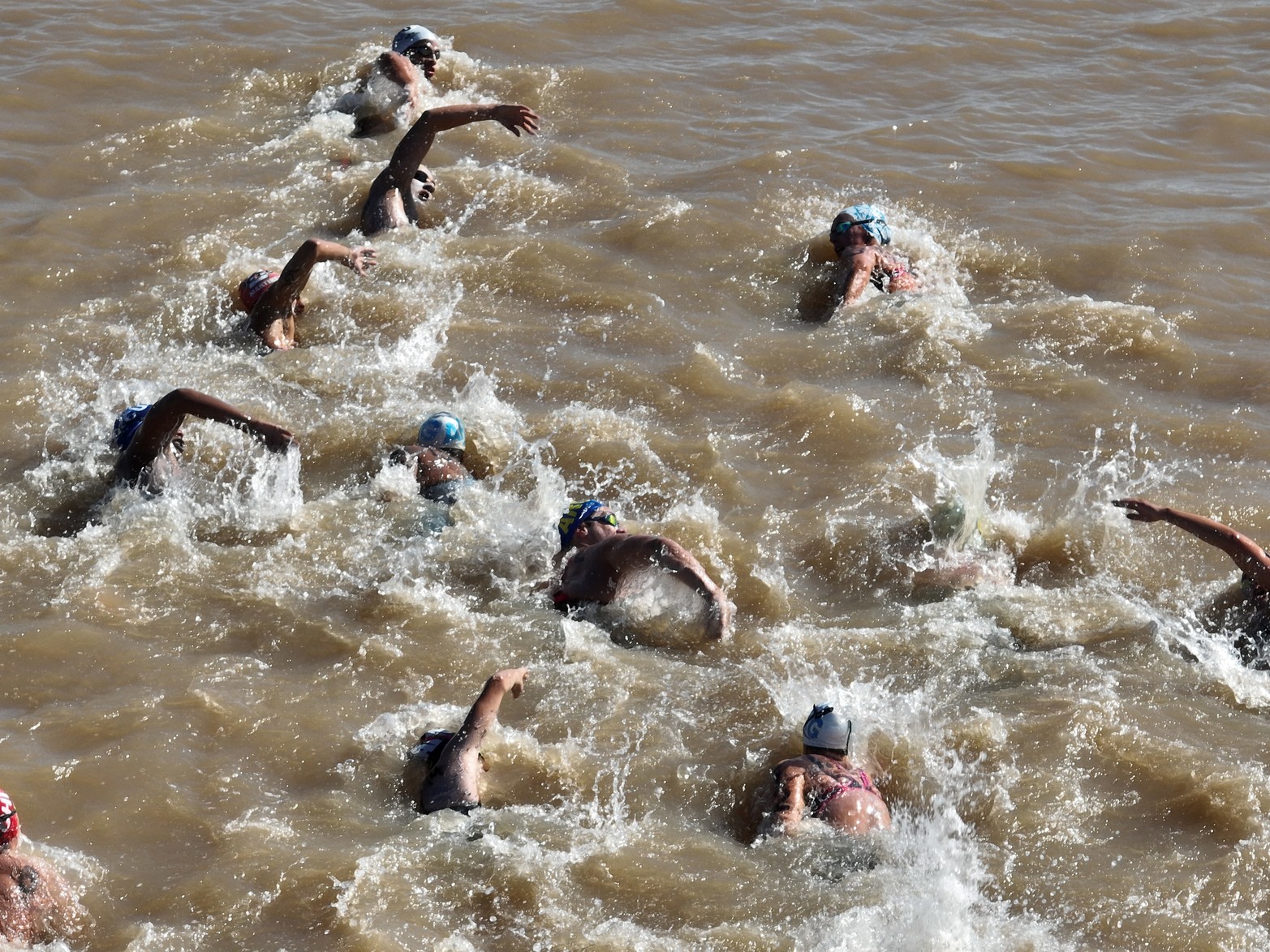 Arrancó la Maratón Santa Fe-Coronda. Foto: Fernando Nicola