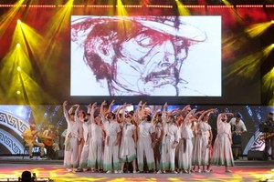 Santa Fe participó, una vez más, en la Plaza Próspero Molina de Cosquín del 65° Festival Nacional del Folklore. Foto: Gobierno de Santa Fe