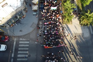 En Santa Fe, una multitud acompañó la convocatoria. Créditos: Luis Cetraro