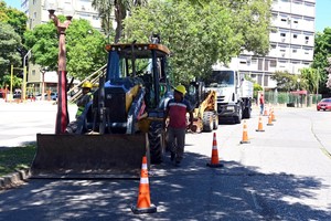 La obra pone en valor un importante corredor de ingreso a la ciudad capital, entre Dr. Zavalla y 1° de Mayo.