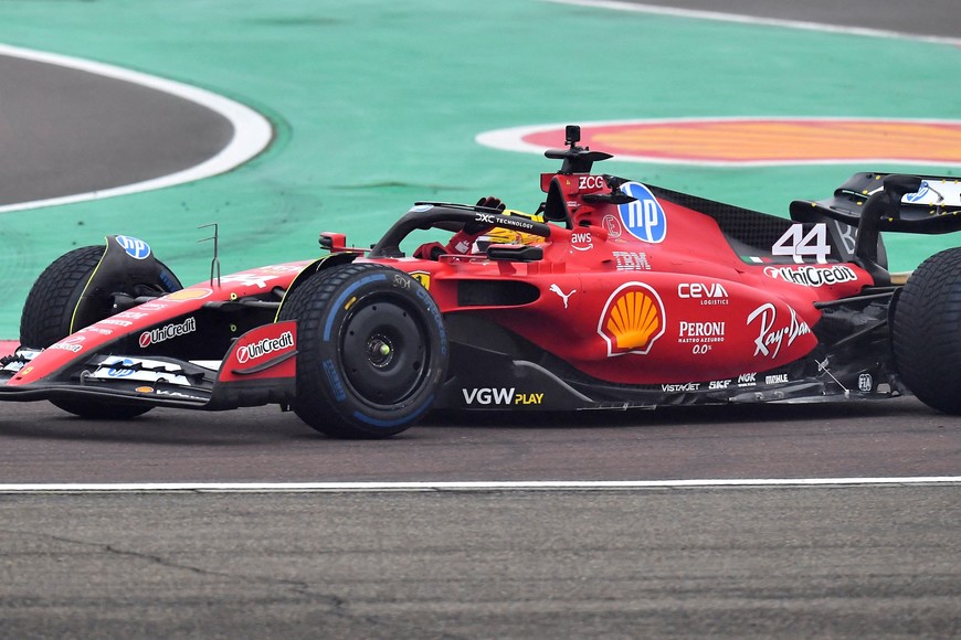 Formula One F1 - Lewis Hamilton drives a Ferrari F1 car around the Fiorano circuit as part of the TPC tests - Fiorano Circuit, Fiorano Modenese near Maranello, Italy - January 22, 2025
Ferrari's Lewis Hamilton during testing REUTERS/Jennifer Lorenzini