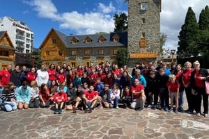 Arrancó un nuevo Swiss Camp con participación de jóvenes santafesinos.