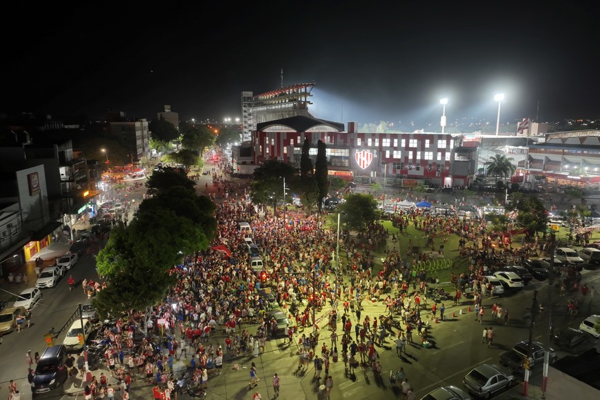 La previa de Unión-Argentinos en el 15 de Abril. Foto: Fernando Nicola