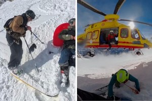 Gracias a la activación de su airbag de seguridad