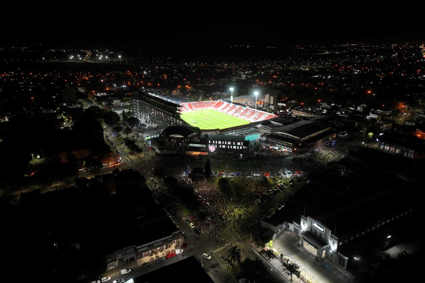 La previa de Unión-Argentinos en el 15 de Abril. Foto: Fernando Nicola