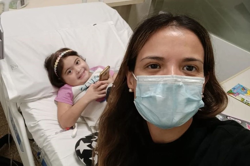 Victoria transitó la enfermedad rodeada de afectos y con mucho amor.