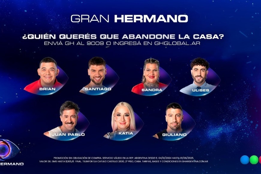 Así quedó la placa definitiva para el domingo.