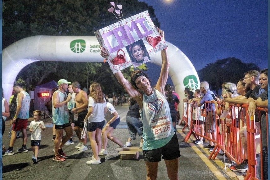 Emocionada hasta las lágrimas. Foto: Matías Pintos
