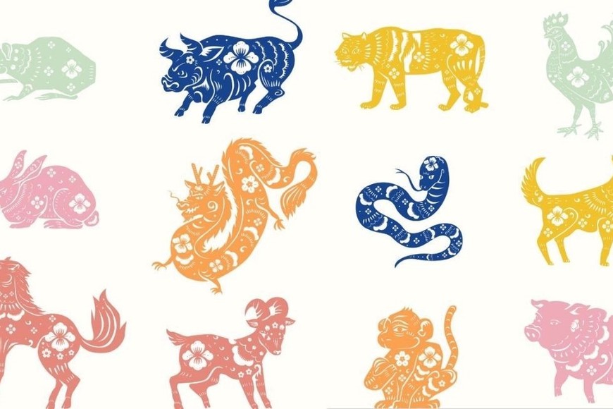 Horóscopo chino basada en ciclos anuales regidos por animales