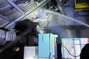 Partes de los daños provocados en Chernobyl. Crédito: Gobierno de Ucrania