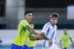 Argentina igualó ante Brasil por la Fecha 4 del hexagonal final del Sudamericano Sub 20. 