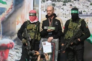 Iair Horn (también escrito Yair), uno de los ciudadanos israelíes liberados por Hamás el sábado pasado. DW