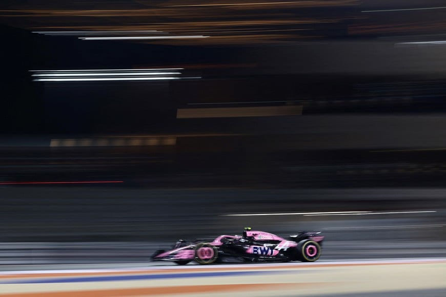 El monoplaza rosa de Alpine, el sueño de Colapinto y Doohan. Foto: REUTERS