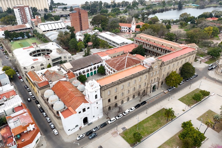 Bergoglio pasó por el Colegio de la Inmaculada de Santa Fe. Crédito: Fernando Nicola.