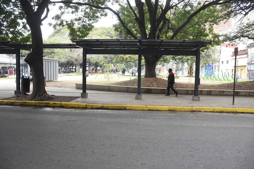 La plaza fue remodelada a nueva en 2023. Foto: Guillermo Di Salvatore / Archivo
