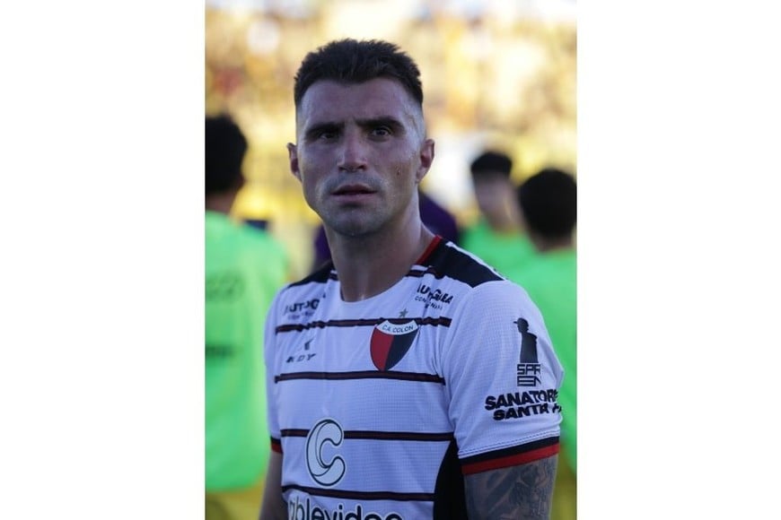 “Nunca dudé en venir a Colón", aseguró el autor del gol. Fotos: Joaquín Camiletti