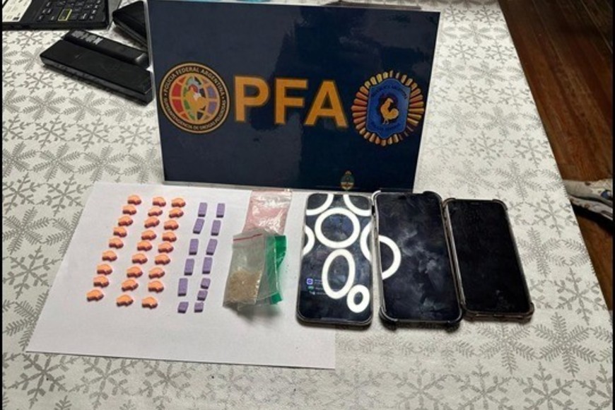 Cayó una banda narco: secuestraron 40 kilos de marihuana; LSD, cocaína, "tusi" y "cristal"