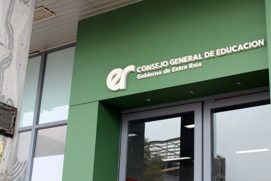 Consejo General de Educación de Entre Ríos. Foto: Nicolás García