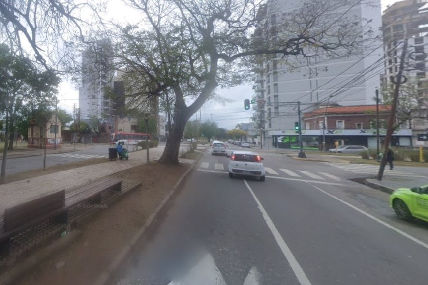 Imagen ilustrativa. Zona afectada por el socavón. Crédito: Google Maps