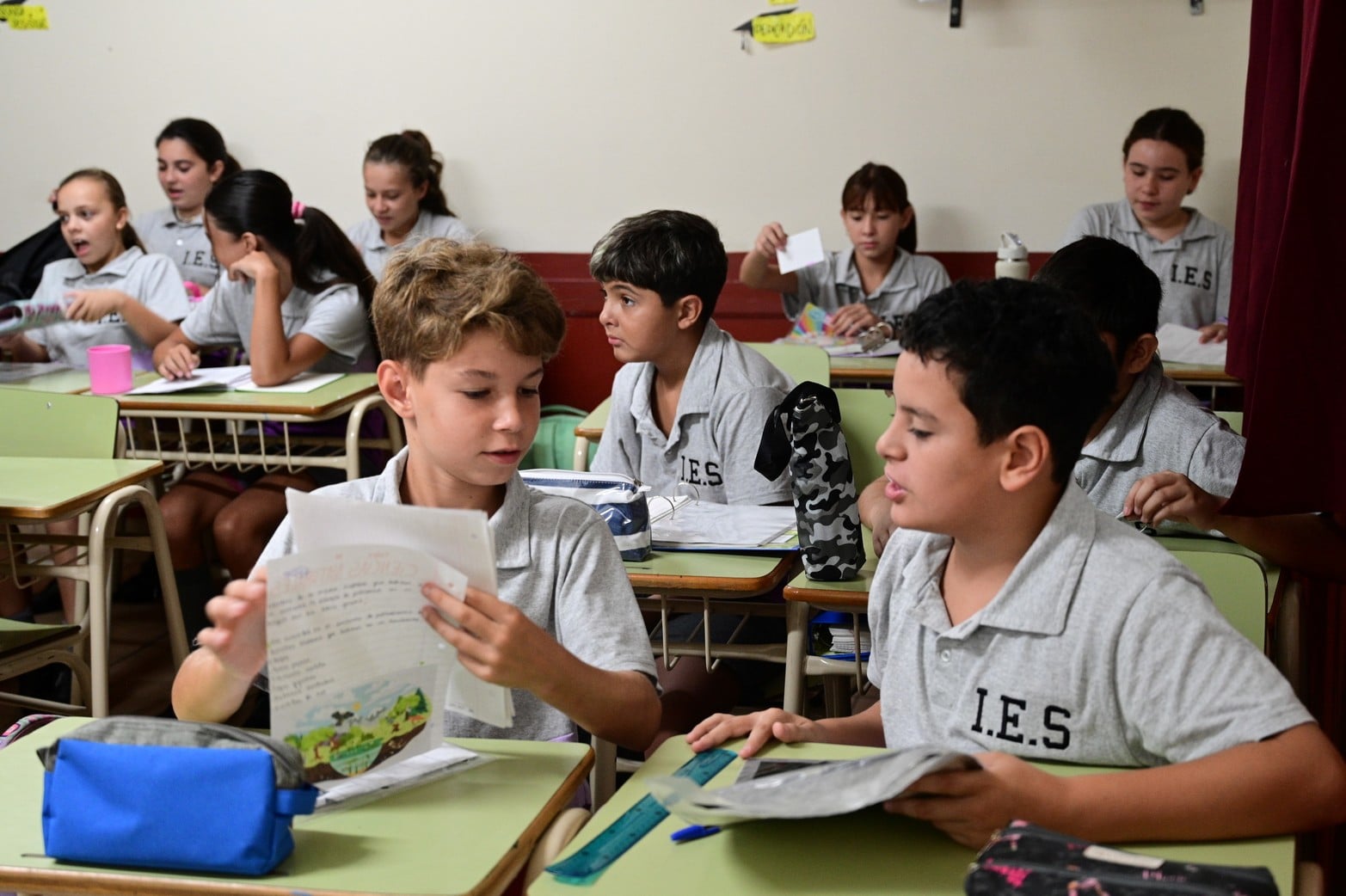 La vuelta a clases en el IES