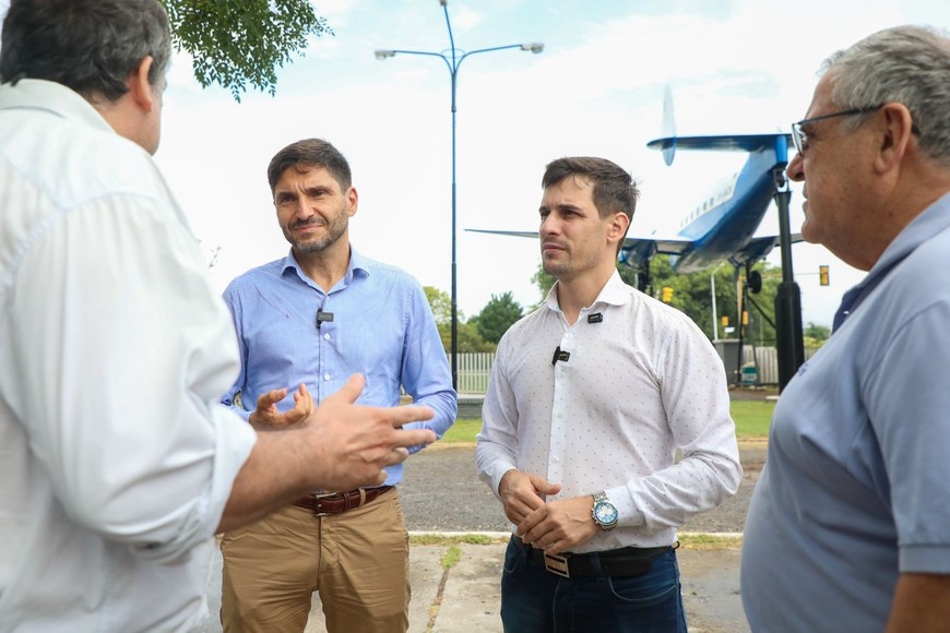 Pullaro destacó la magnitud del proyecto: "Este hospital va a ser muy importante por supuesto para los rafaelinos, pero para toda la región".