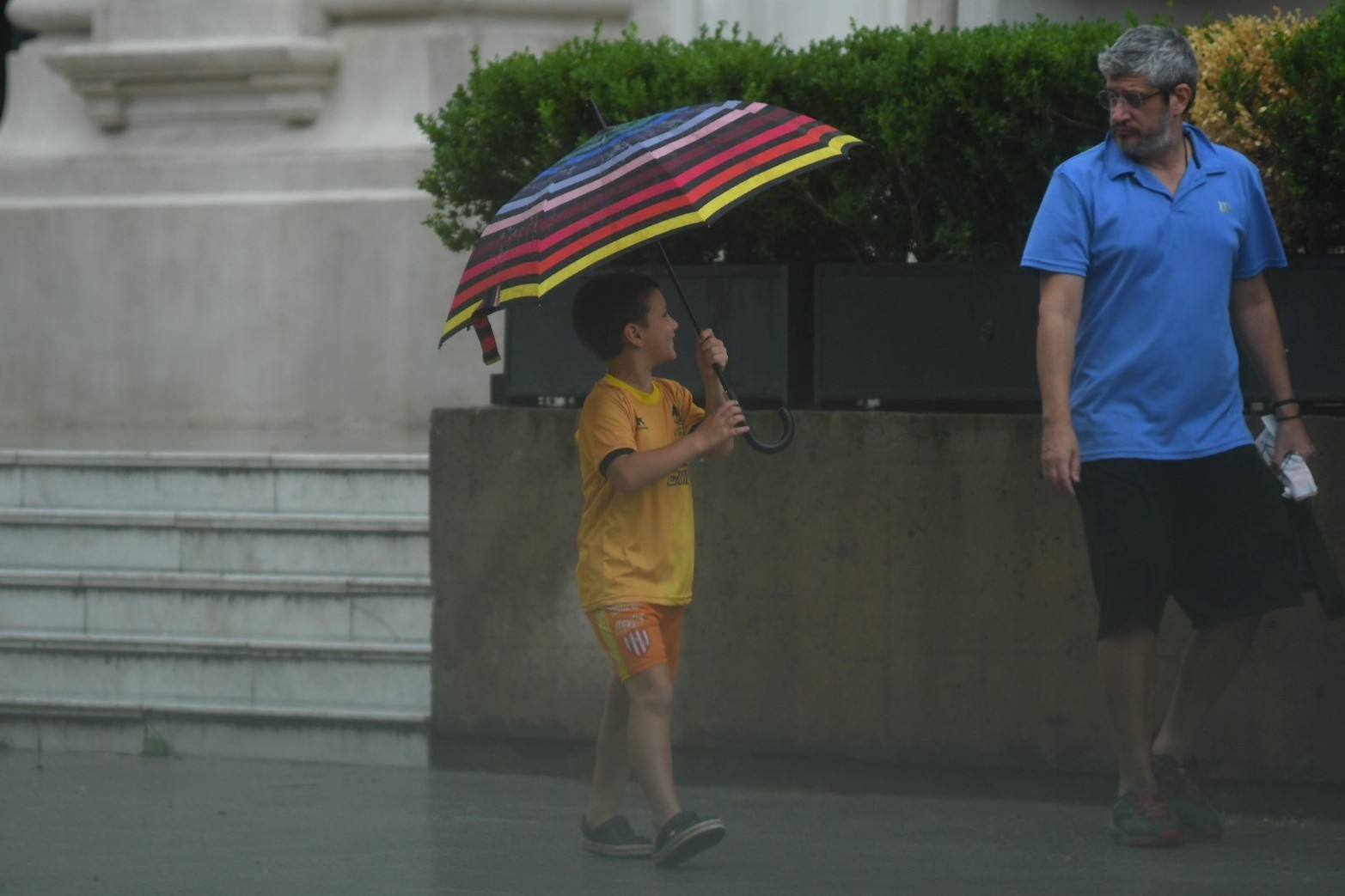 Lluvia en Santa Fe