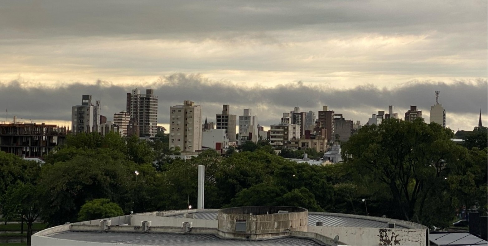 Lluvia en Santa Fe