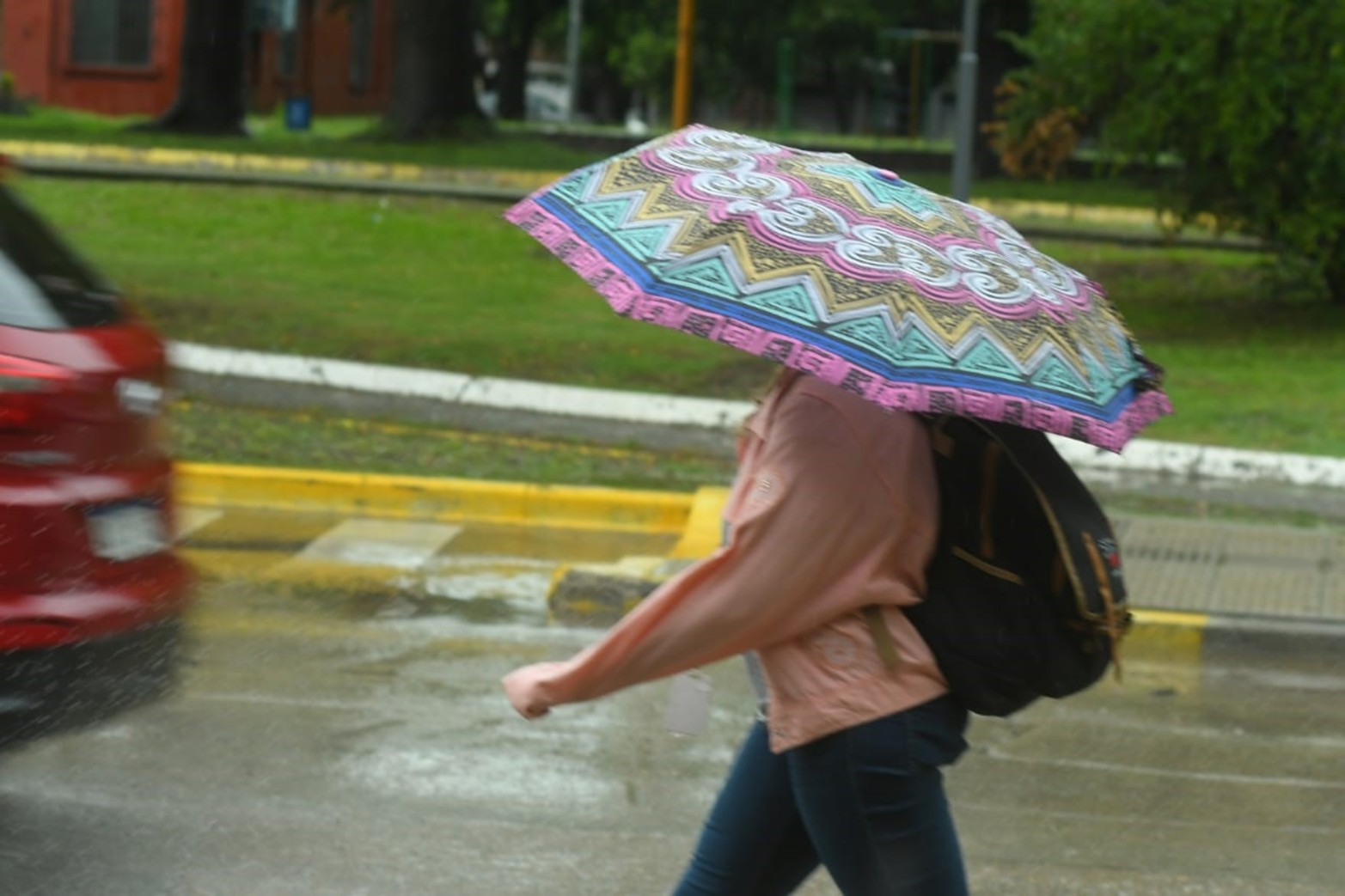 Lluvia en Santa Fe
