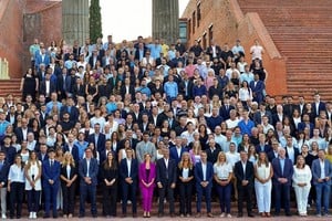 “El 90 por ciento venimos por fuera de la casta, venimos a terminar con los privilegios de unos pocos”, dijo Juan Pedro Aleart, candidato a constituyente por el Departamento Rosario.