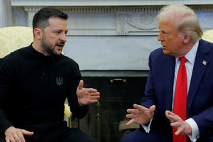 Trump no recibirá a Zelenski hasta que haya cese al fuego. Foto: REUTERS