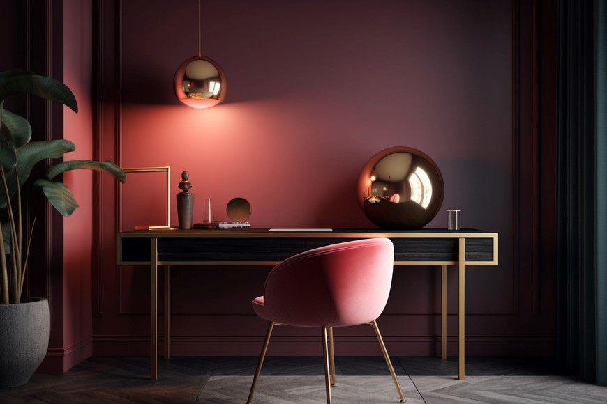 El color cereza aporta calidez y elegancia a cualquier espacio.