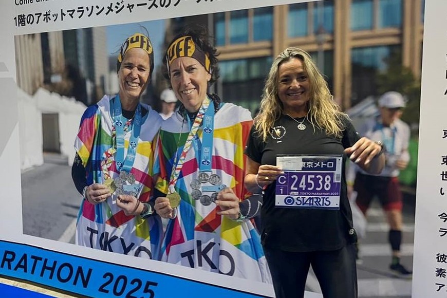 Juárez buscará completar su quinta maratón y le faltará una sola de las Majors para cerrar el circuito de las más importantes del mundo. Crédito: LT23/Luisa Giménez.