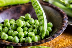 Las arvejas son una excelente fuente de proteínas vegetales y fibra.