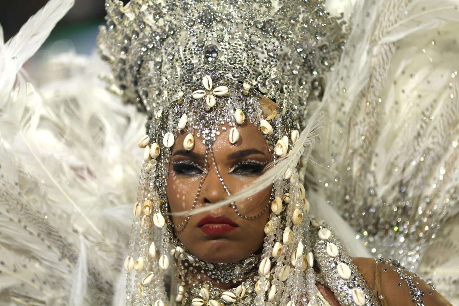 Los espectaculares trajes que ya son un clásico en Río. 