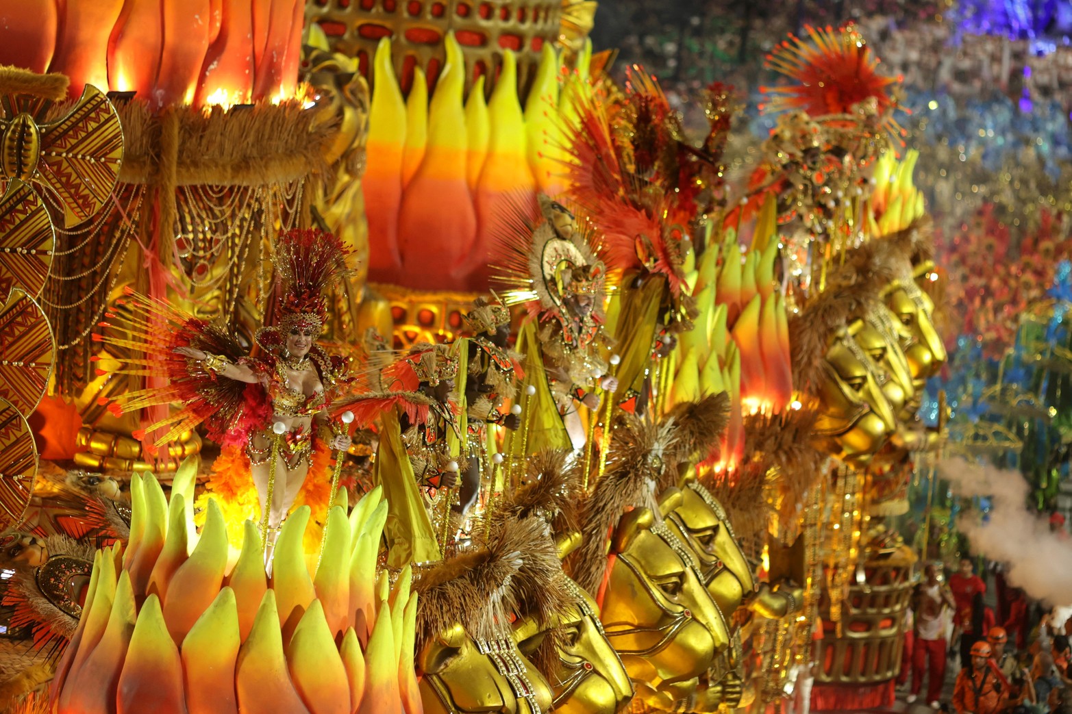 Los carruajes se renuevan año a año. 