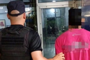 El individuo apresado fue trasladado a la seccional 6ta.