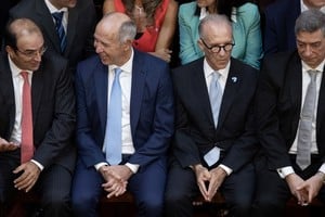 García-Mansilla, Lorenzetti, Rosenkrantz y Rosatti, en la Asamblea Legislativa. Lijo en suspenso.