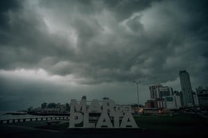 tormenta mar del plata