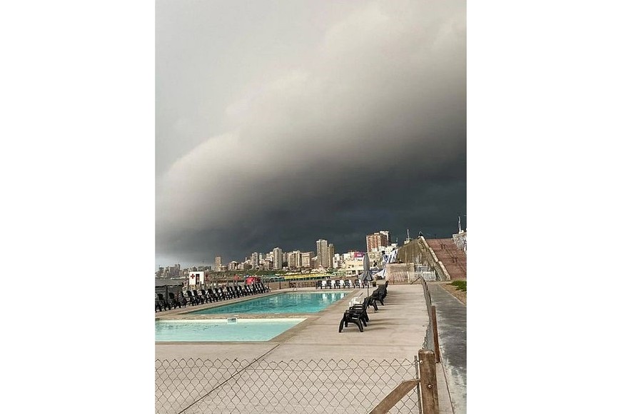 tormenta mar del plata