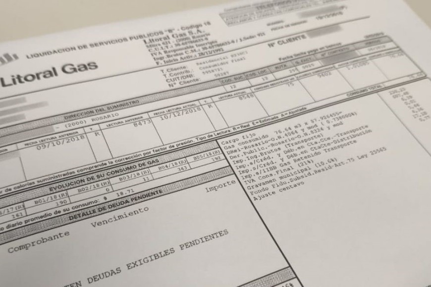 Marzo trae aumentos ya dispuestos en las tarifas de gas natural.