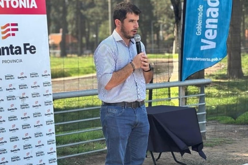 Chiarella catalogó al acto como como un “día histórico” para Venado Tuerto y para toda la región del sur de la provincia.