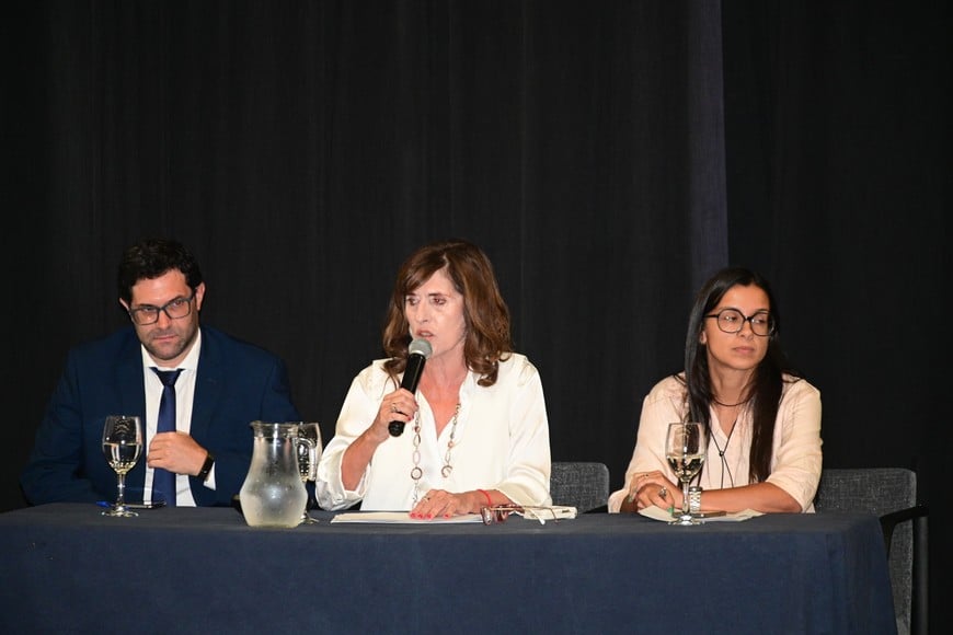 Adriana "Chuchi" Molina este jueves en el acto de apertura. Crédito: Flavio Raina